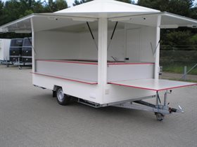 De-luxe 388 salgsvogn m/2 salgsklapper